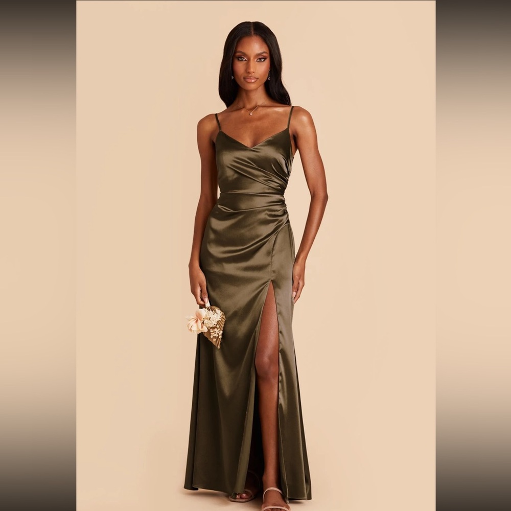 Birdy Grey Cathrine Shiny Satin Dress